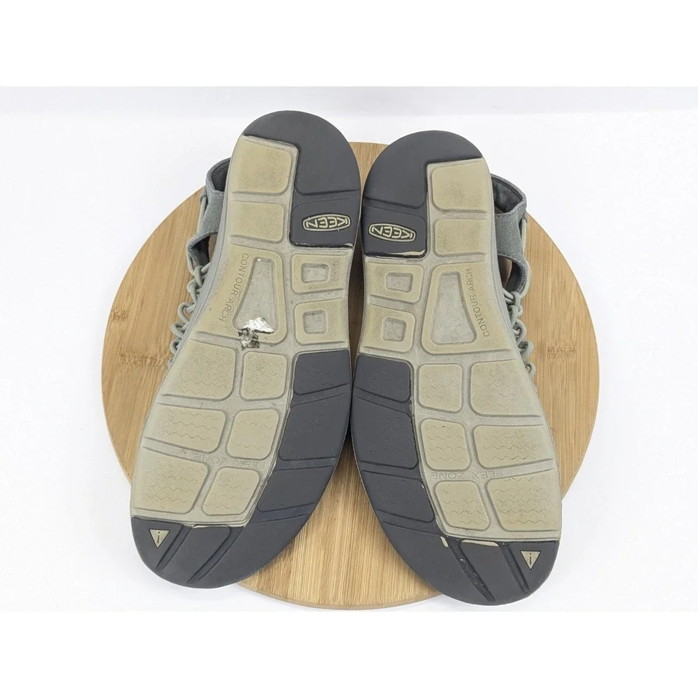 Keen material upper
